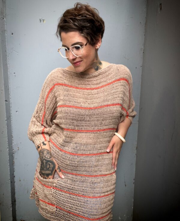 Häkelanleitung Pulli "PAPER AND PEN" – Bild 4