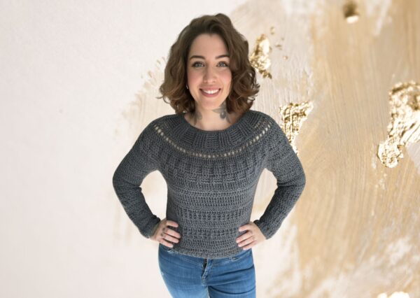 Häkelanleitung Pulli "GREY MOUSE" – Bild 2