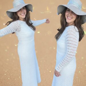 Häkelanleitung Kleid "BEACHBRIDE"