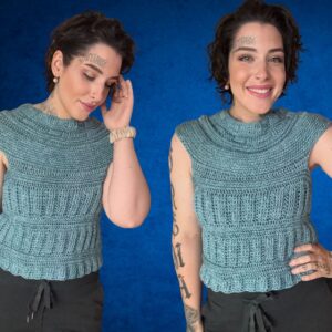 Häkelanleitung Tshirt "SIMPLE LAGOON"