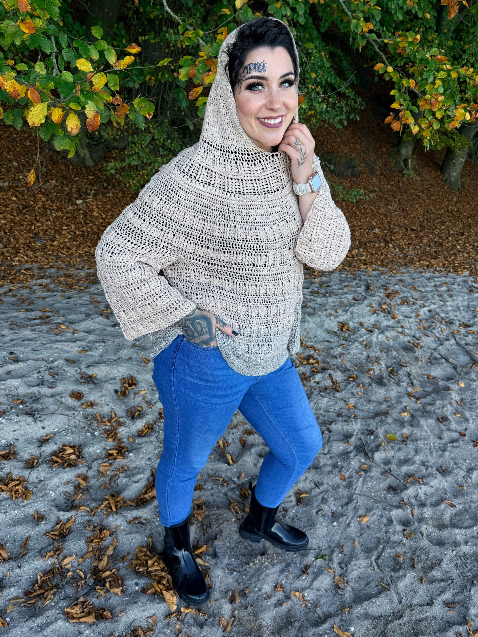 Häkelanleitung Kapuzenpulli "MONDTÄNZER" – Bild 6