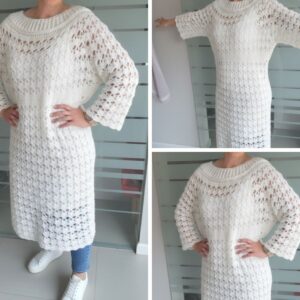 Häkelanleitung Kleid "WHITE WONDER"