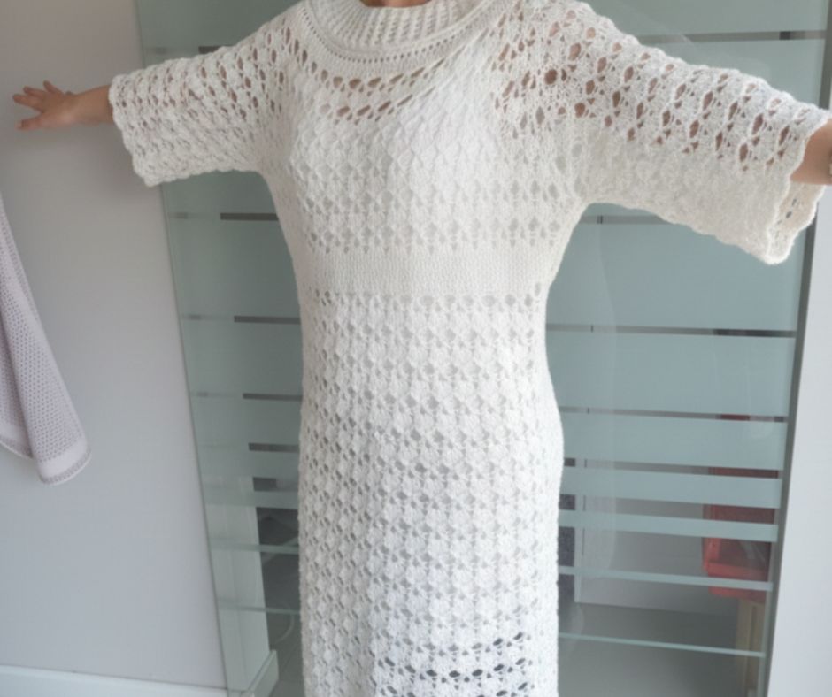 Häkelanleitung Kleid "WHITE WONDER" – Bild 2
