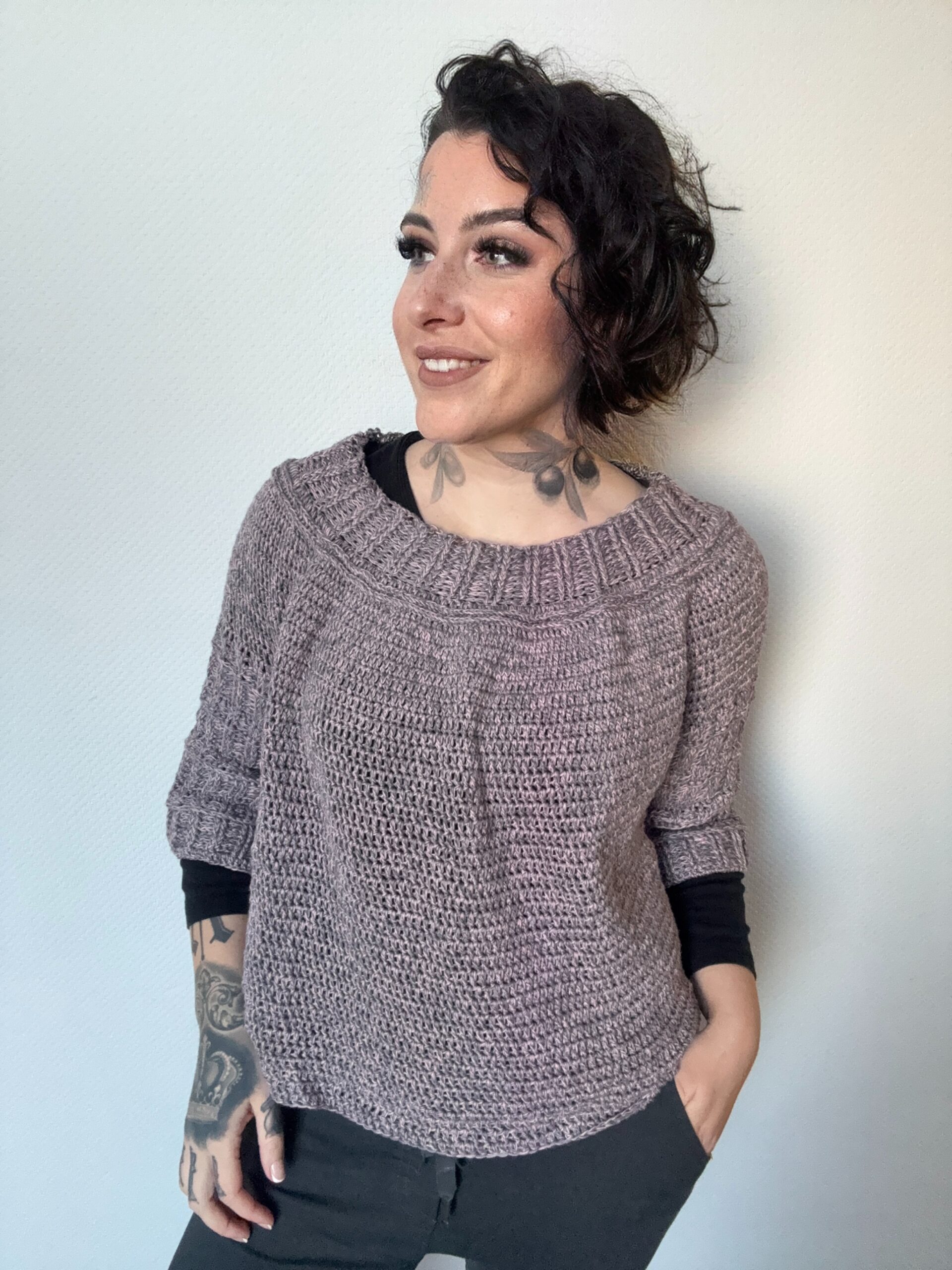 Häkelanleitung Pulli "SIMPLE FOREST" – Bild 2