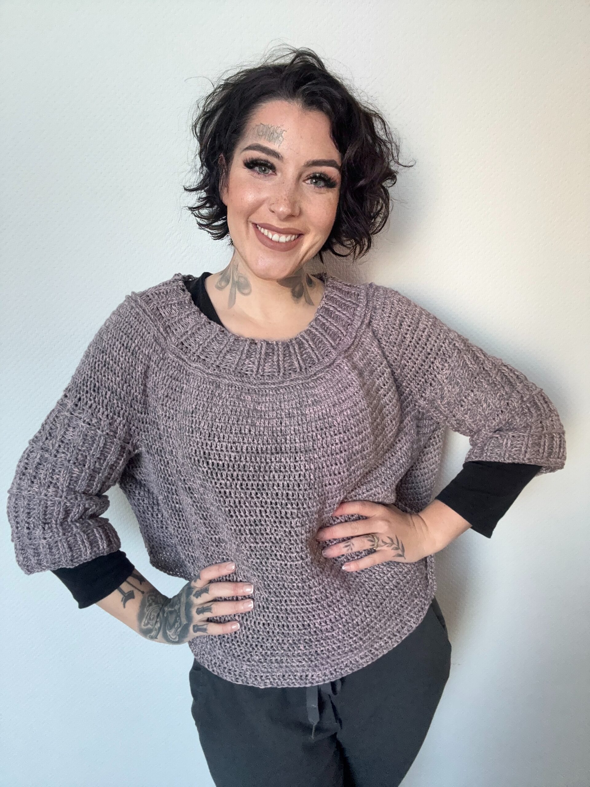 Häkelanleitung Pulli "SIMPLE FOREST" – Bild 3