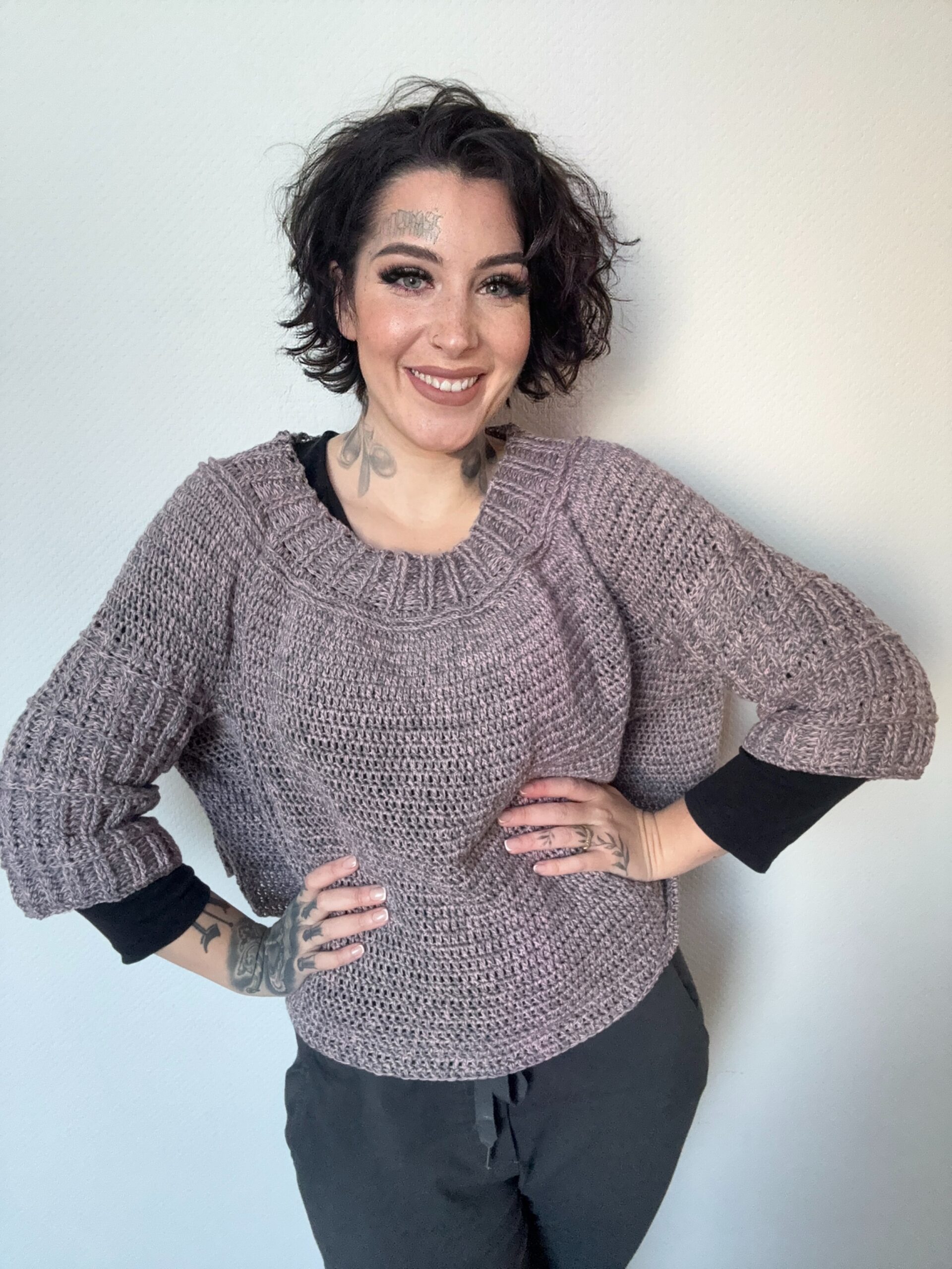 Häkelanleitung Pulli "SIMPLE FOREST" – Bild 4