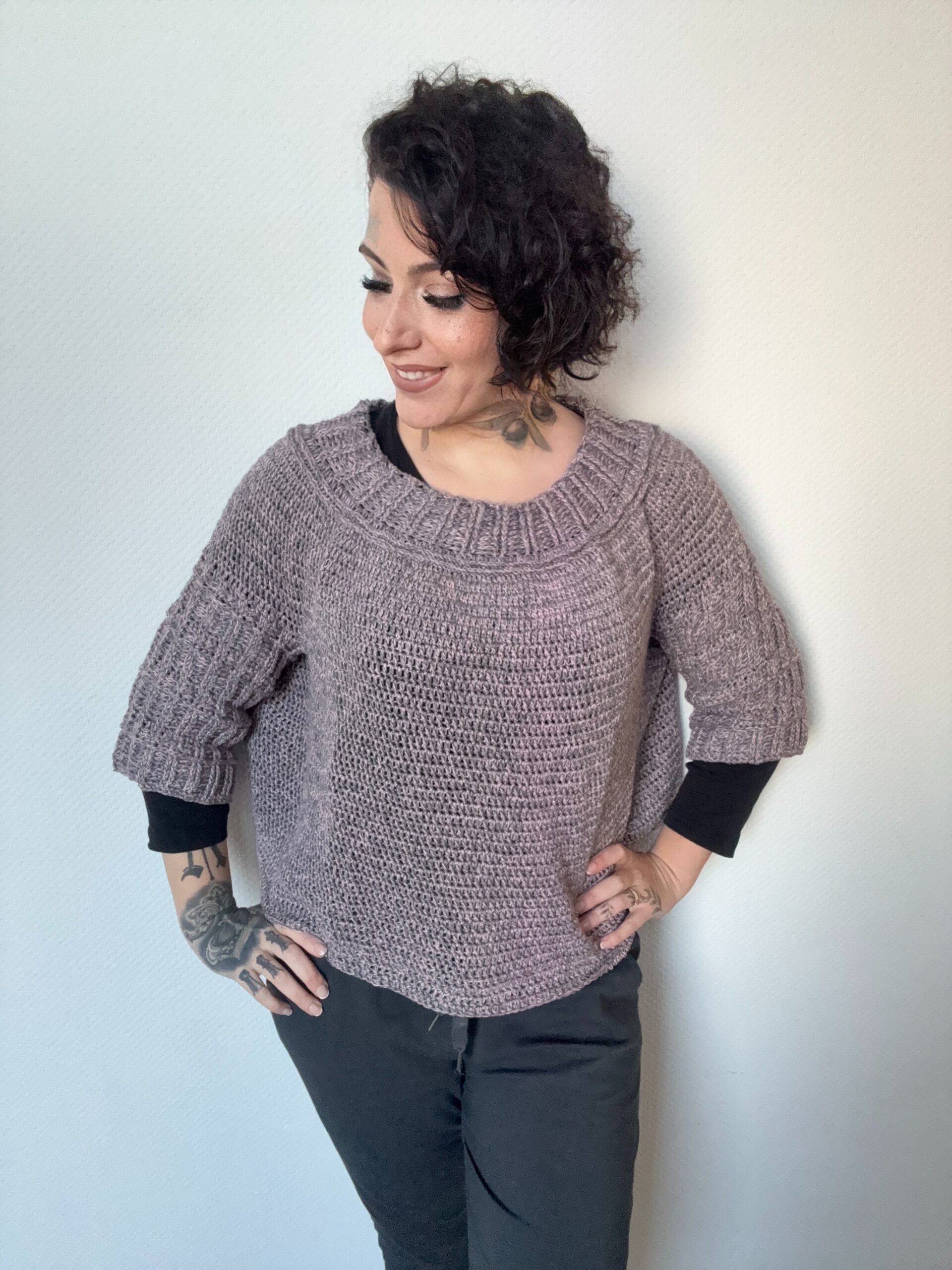 Häkelanleitung Pulli "SIMPLE FOREST" – Bild 6