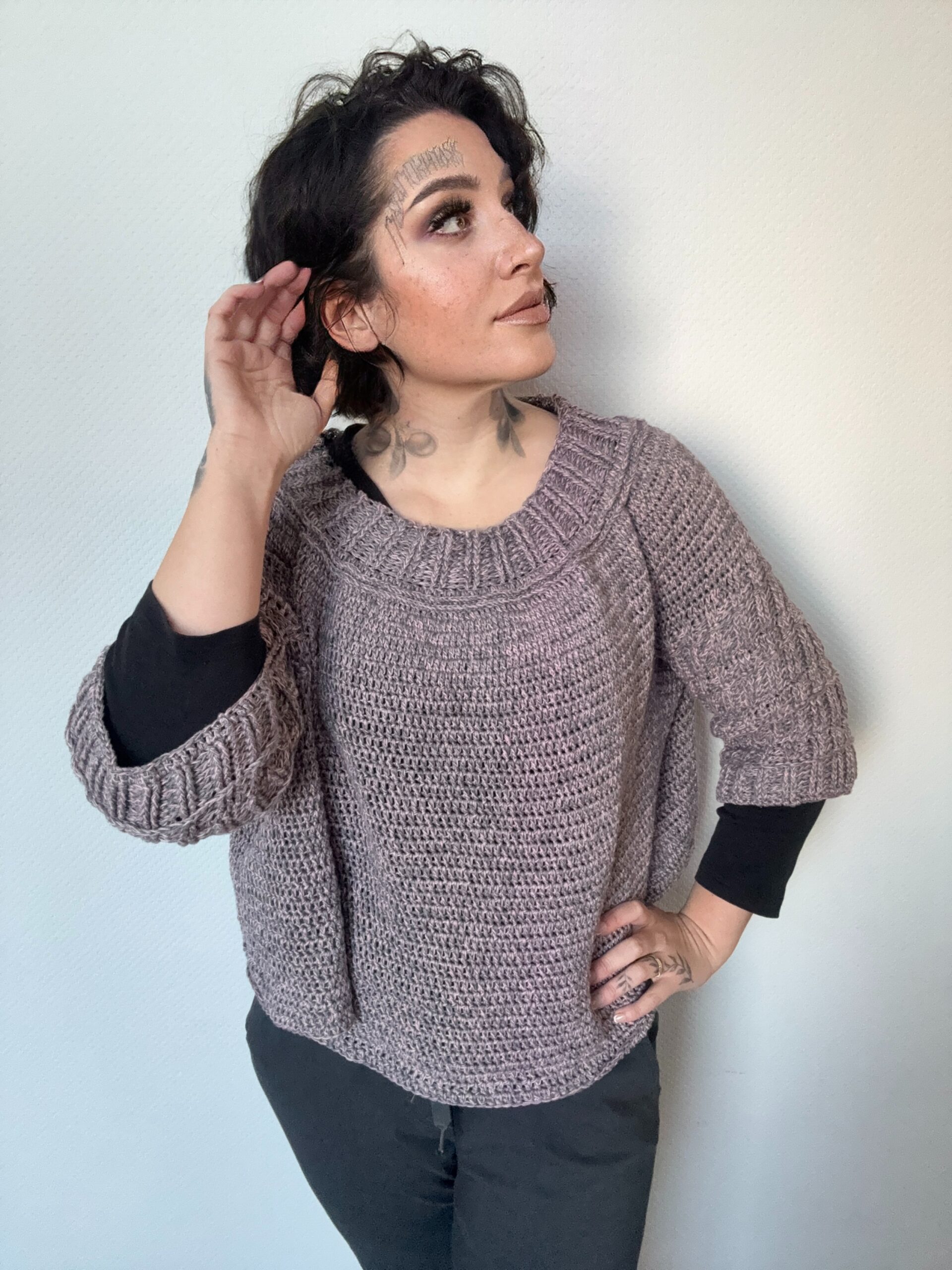 Häkelanleitung Pulli "SIMPLE FOREST" – Bild 11