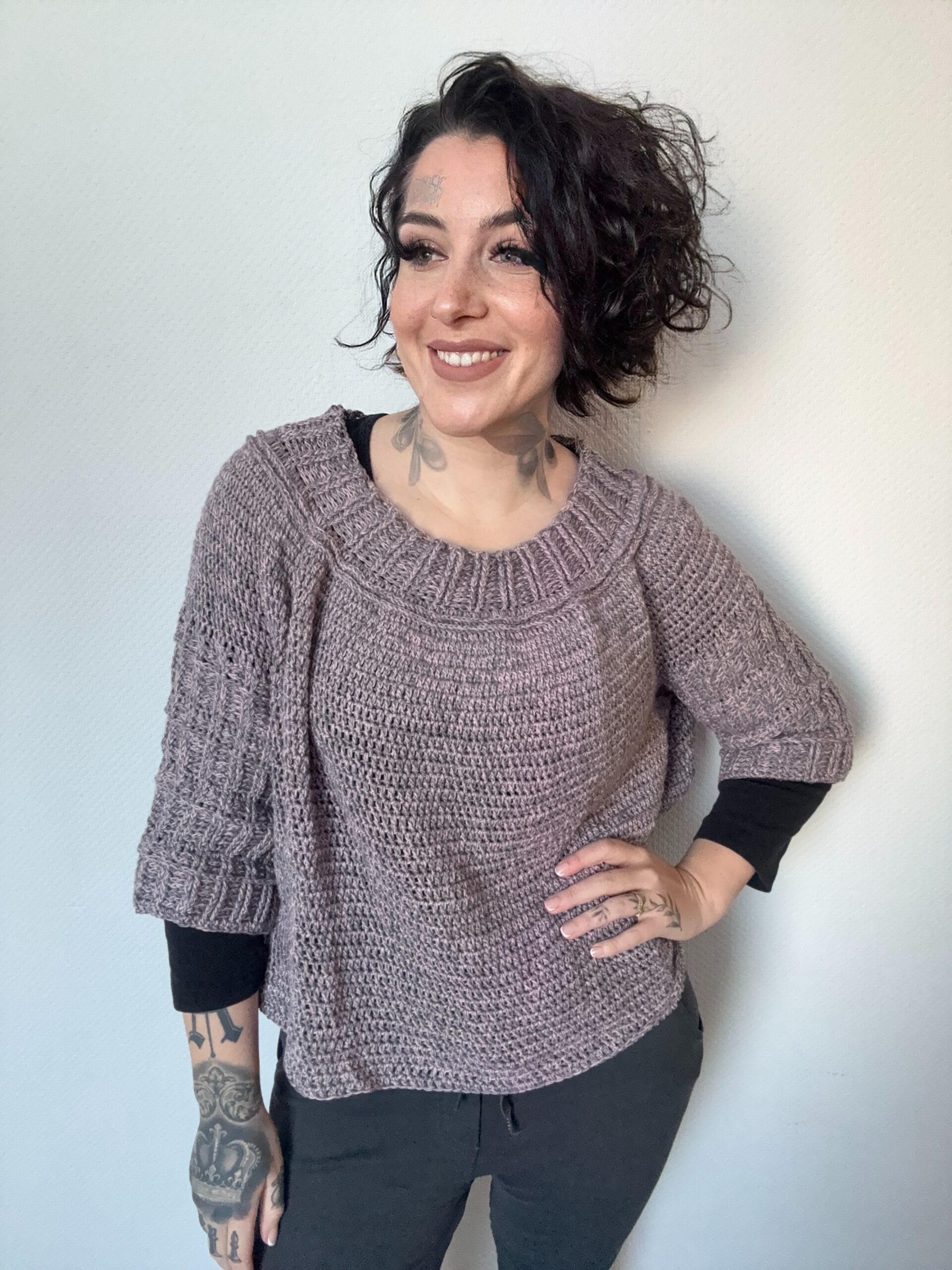 Häkelanleitung Pulli "SIMPLE FOREST" – Bild 8