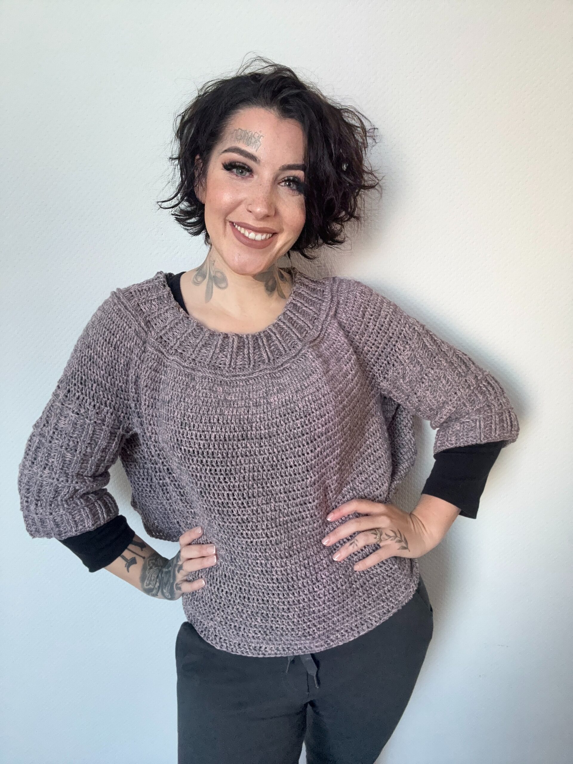 Häkelanleitung Pulli "SIMPLE FOREST" – Bild 7