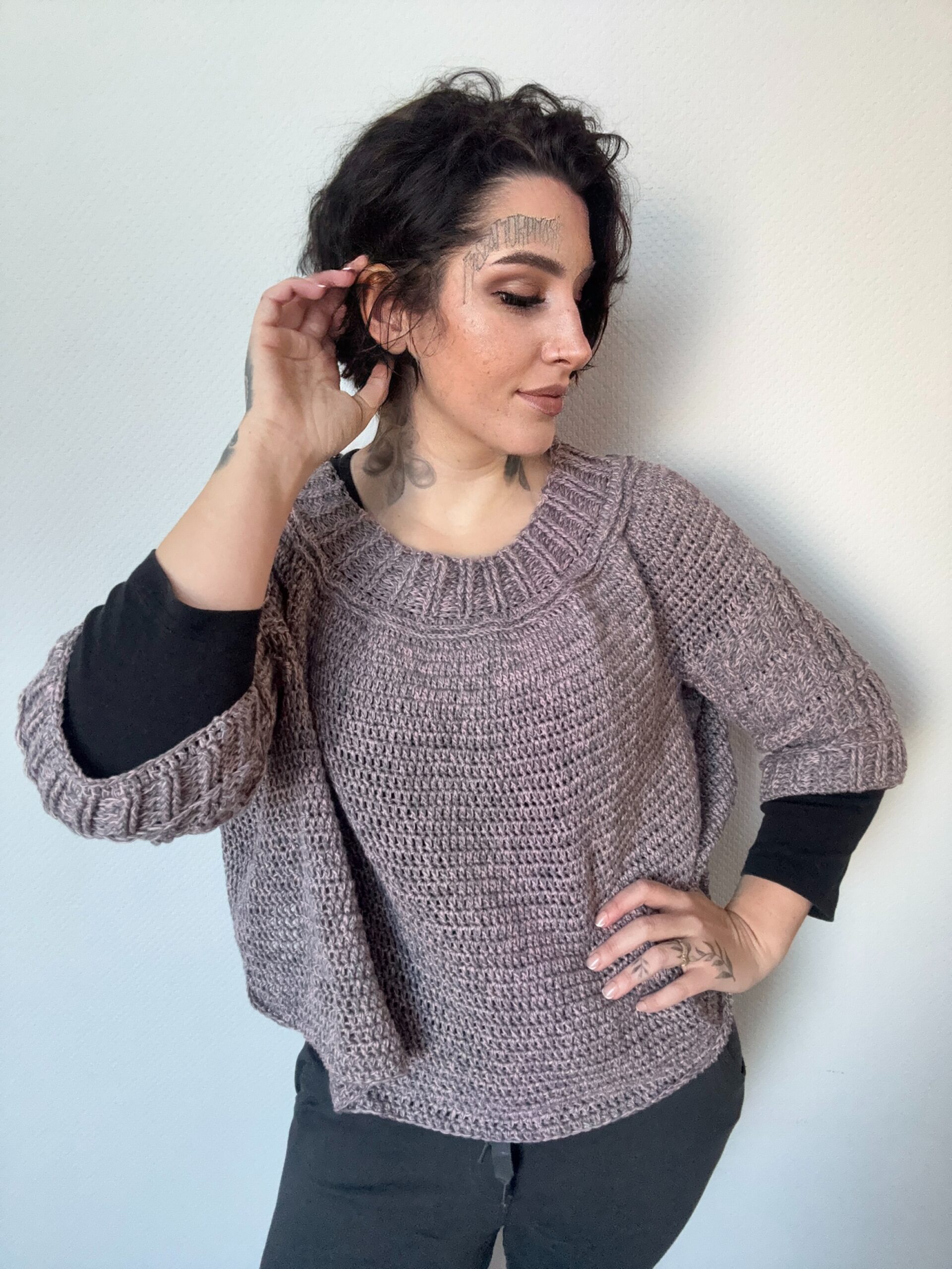 Häkelanleitung Pulli "SIMPLE FOREST" – Bild 12