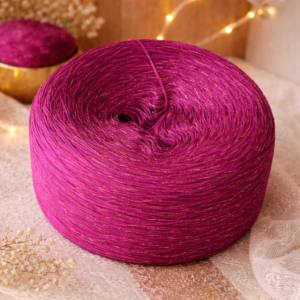 GLITZER-BOBBEL "HIMBEER GLIMMER"