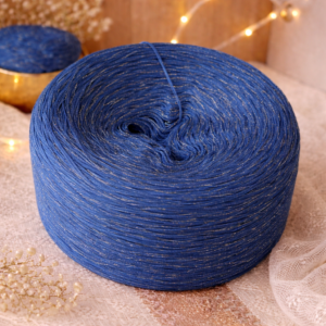 GLITZER-BOBBEL "PREUSSISCH BLAU GLIMMER"