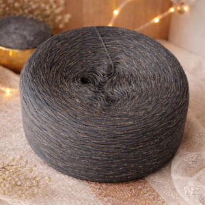 GLITZER-BOBBEL "GRAUMELIERT GLIMMER"