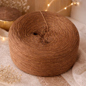 GLITZER-BOBBEL "MOCCA GLIMMER"