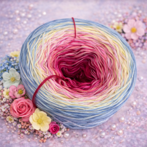 Bobbel "JEANSVANILLAHEART"