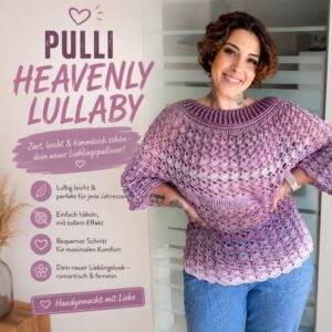 ☁️ HEAVENLY LULLABY – Dein himmlischer Lieblingspulli zum Selberhäkeln ✨