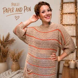 🧶 PULLI „PAPER AND PEN“ – einfach häkeln, kreativ gestalten & verlieben 💕