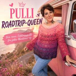 🌸 ROADTRIP QUEEN – Dein neuer Sommerpulli zum Verlieben