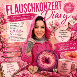 🌸🧶 Flauschkonzert Diary AUSGABE 2 - Geschichten zwischen Wolle und Wahnsinn 💗✨